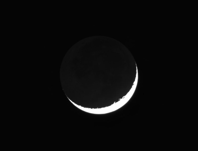 Moon Earthshine 3/1/2017