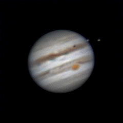 Jupiter, Io/Europa end double shadow transit 3/22/16