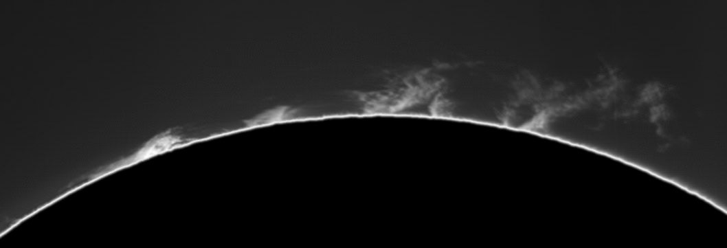 solar prominence 5/31/14 (see animation)