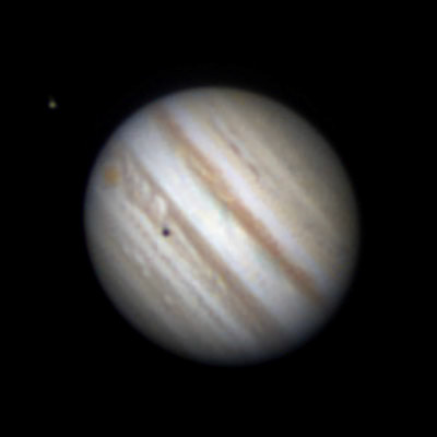 Jupter and GRS with Europa and shadow 2/16/2014