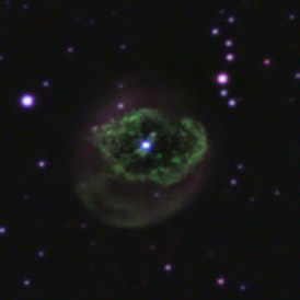 Abell 78 Ha OIII HeII 9/23-11/14/15