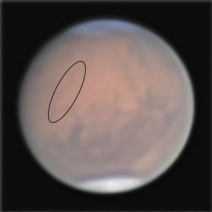 Mars 8/7/2018 07:45 UTC RGB Tharsis Montes