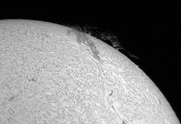 filament and prominence Ha 8/23/15