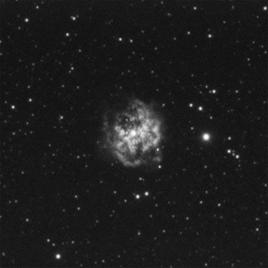 Merrill's Star aka WR 124 and M 1-67 in Ha