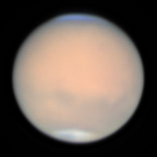 Mars Closest Approach 7/31/2018 08:21 UTC