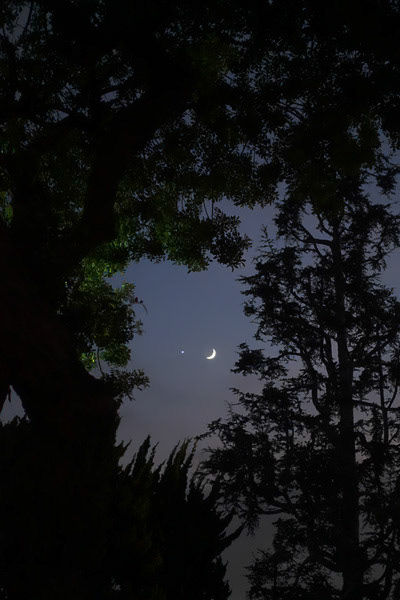 Venus Moon Conjunction 7/15/18 ~9PM pacific