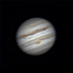 Jupiter, Io/Europa double shadow transit 3/22/16