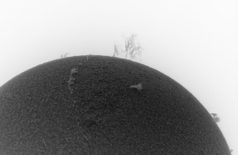 solar prominence 4/3/2016