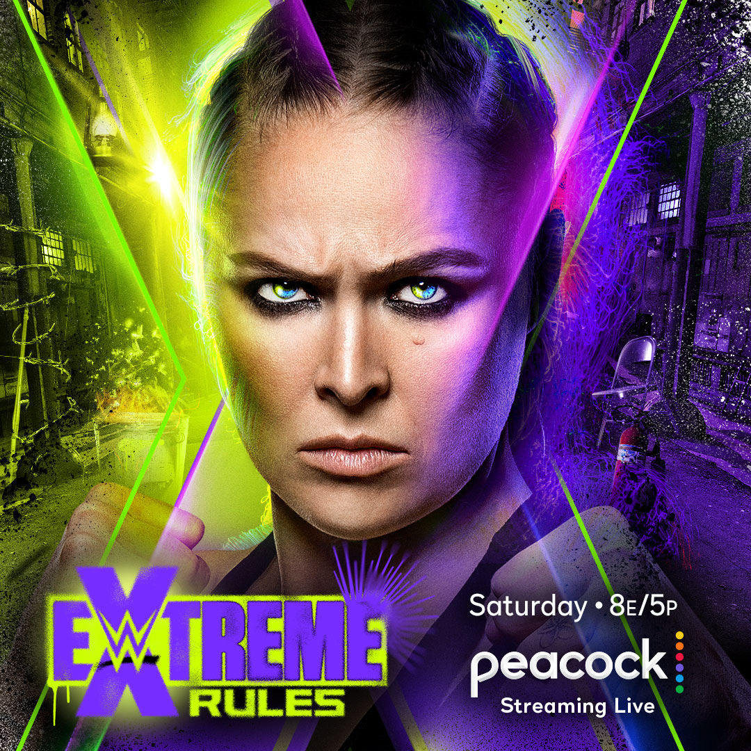 Square ad designed for Peacock