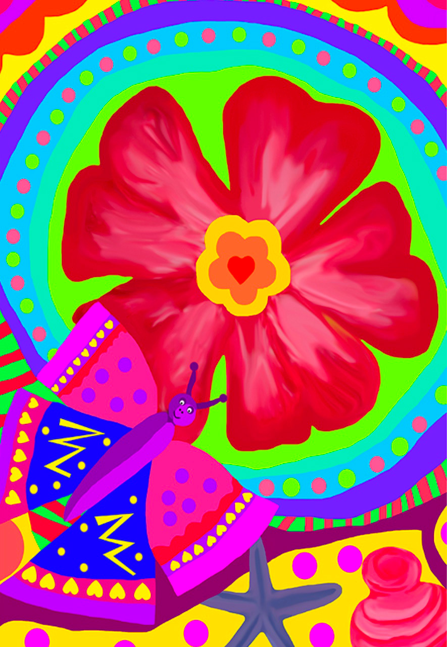 Butterfly and Flower