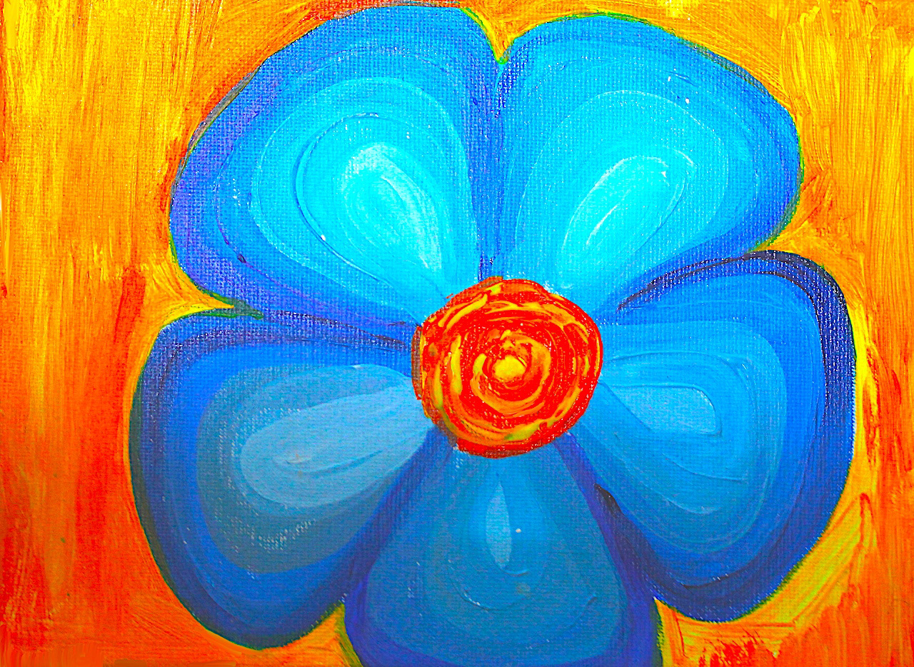 Blue Flower