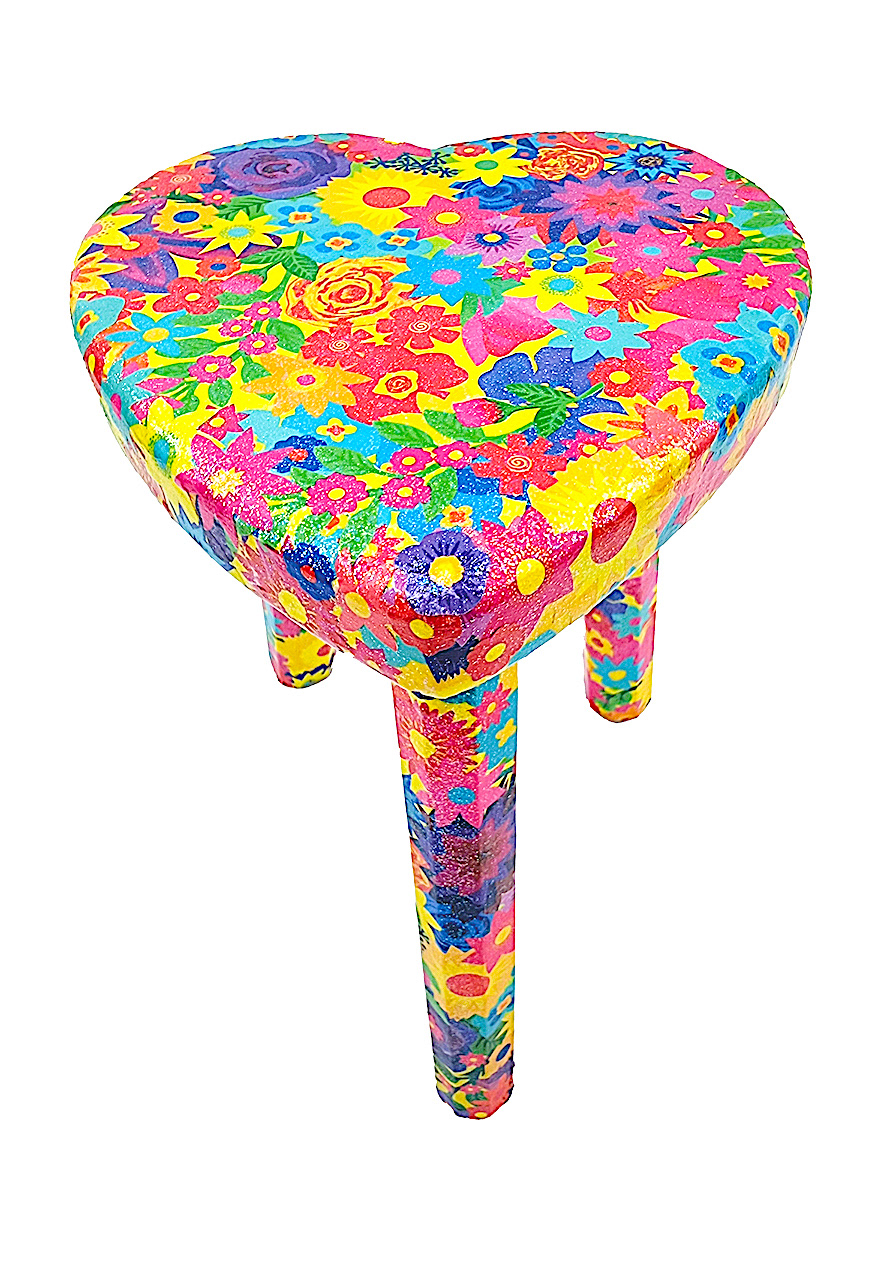Heart Shaped Stool