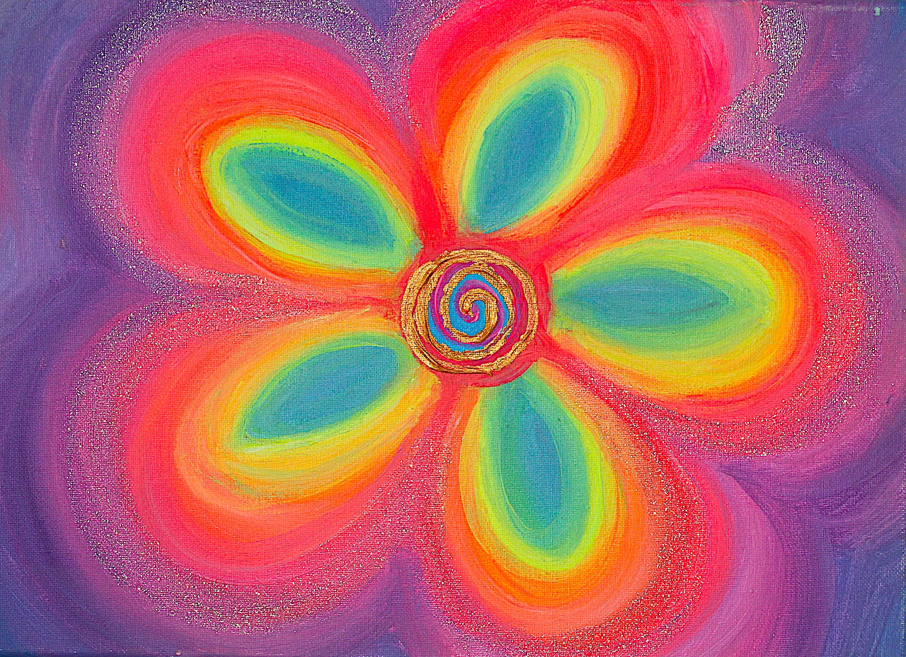 Rainbow Flower