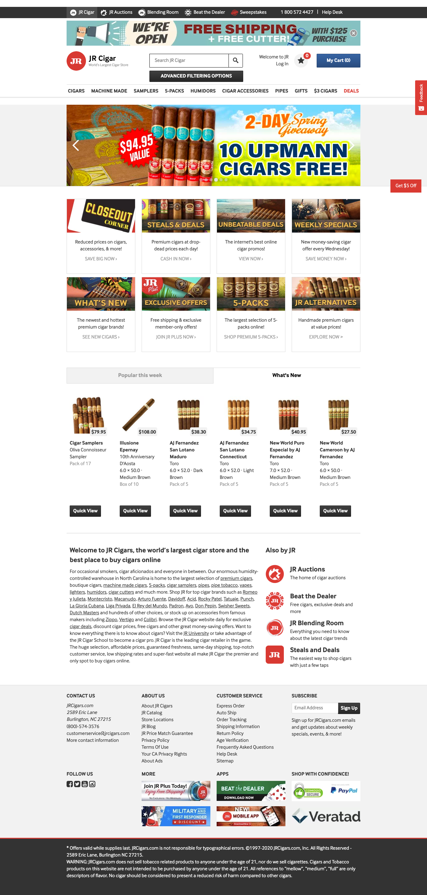 JR Cigars