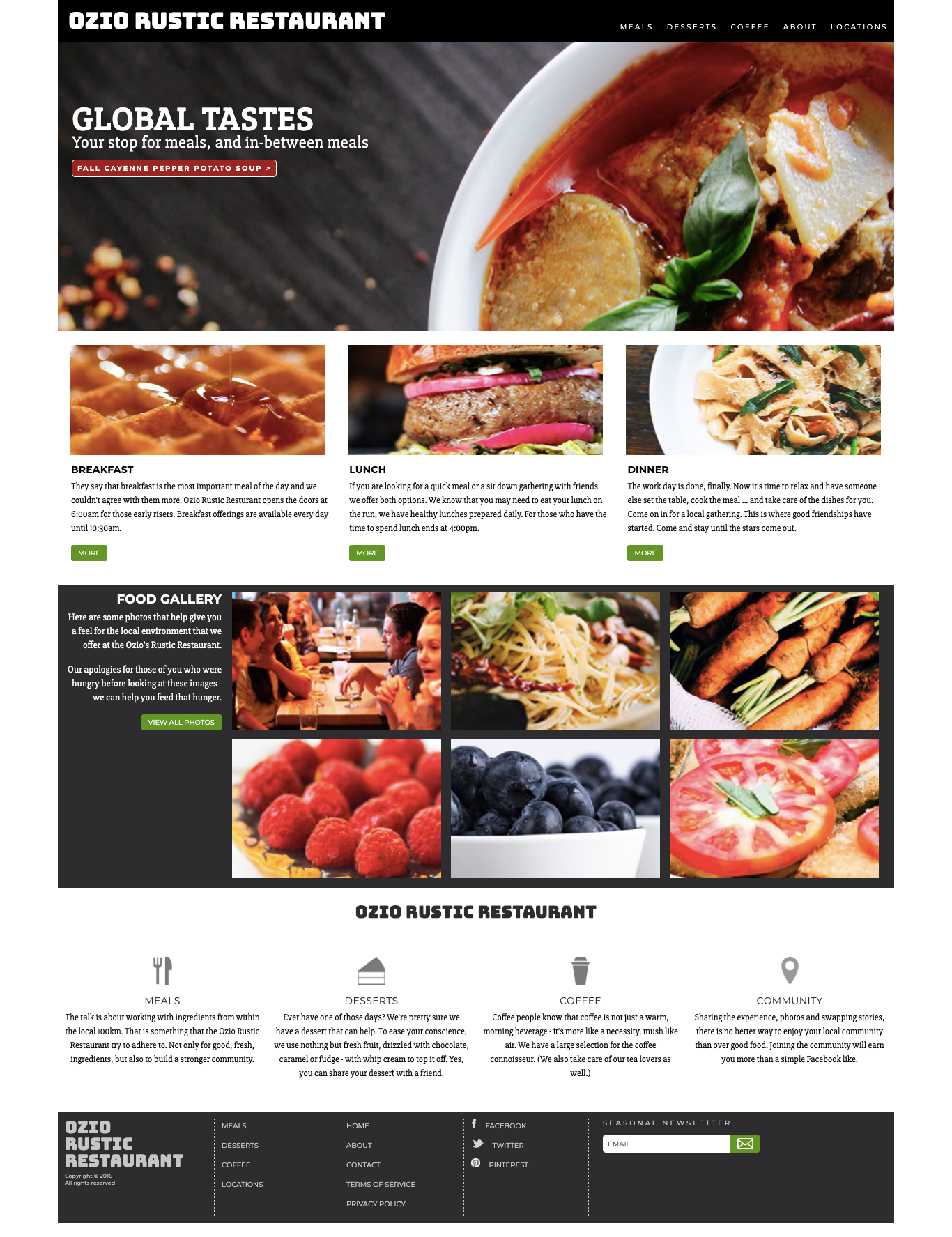 Ozio Rustic Restaurant