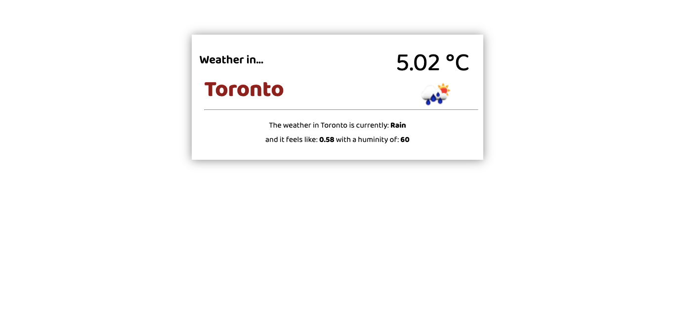 Forecast