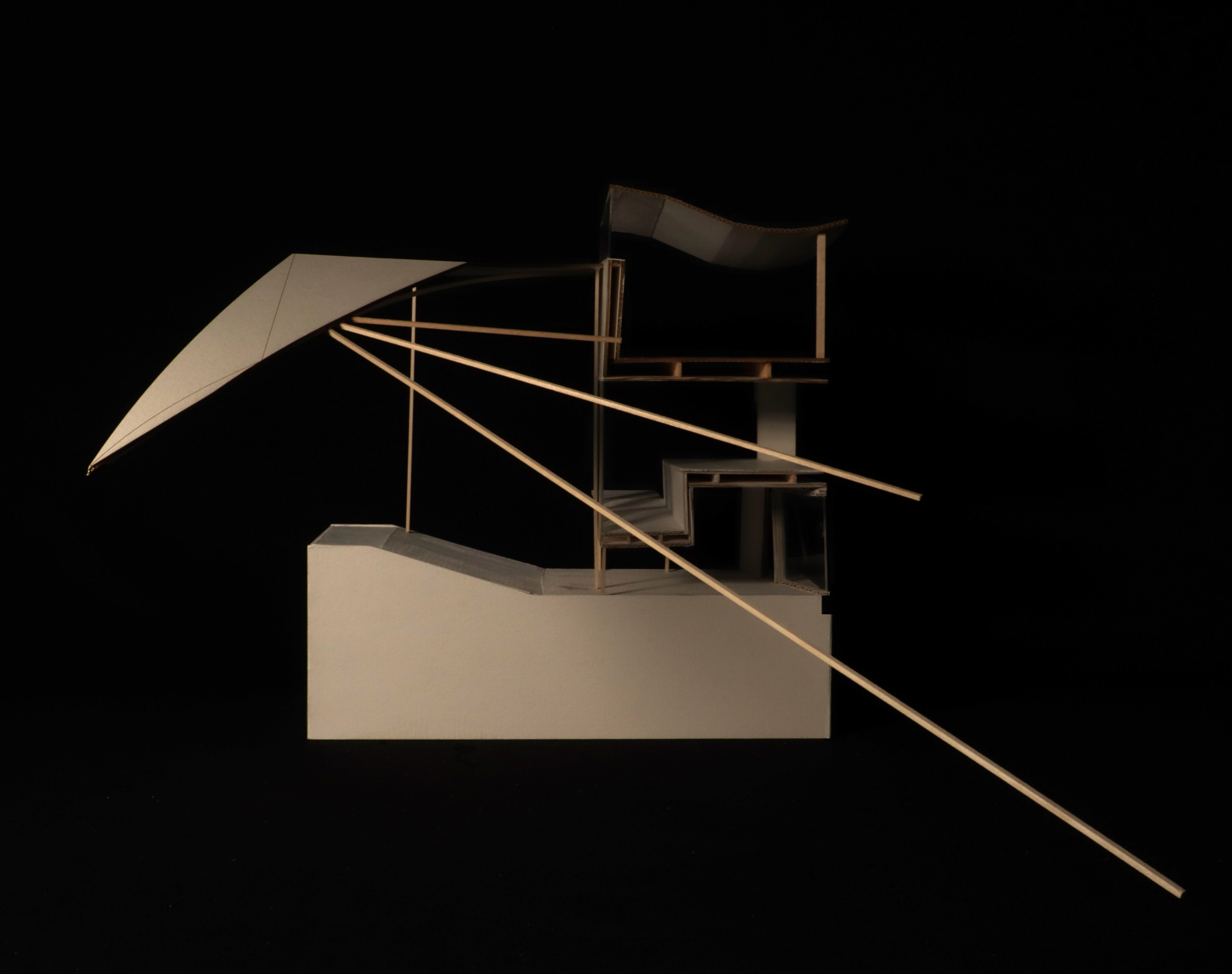 Section Model: 1/8" = 1’-0”