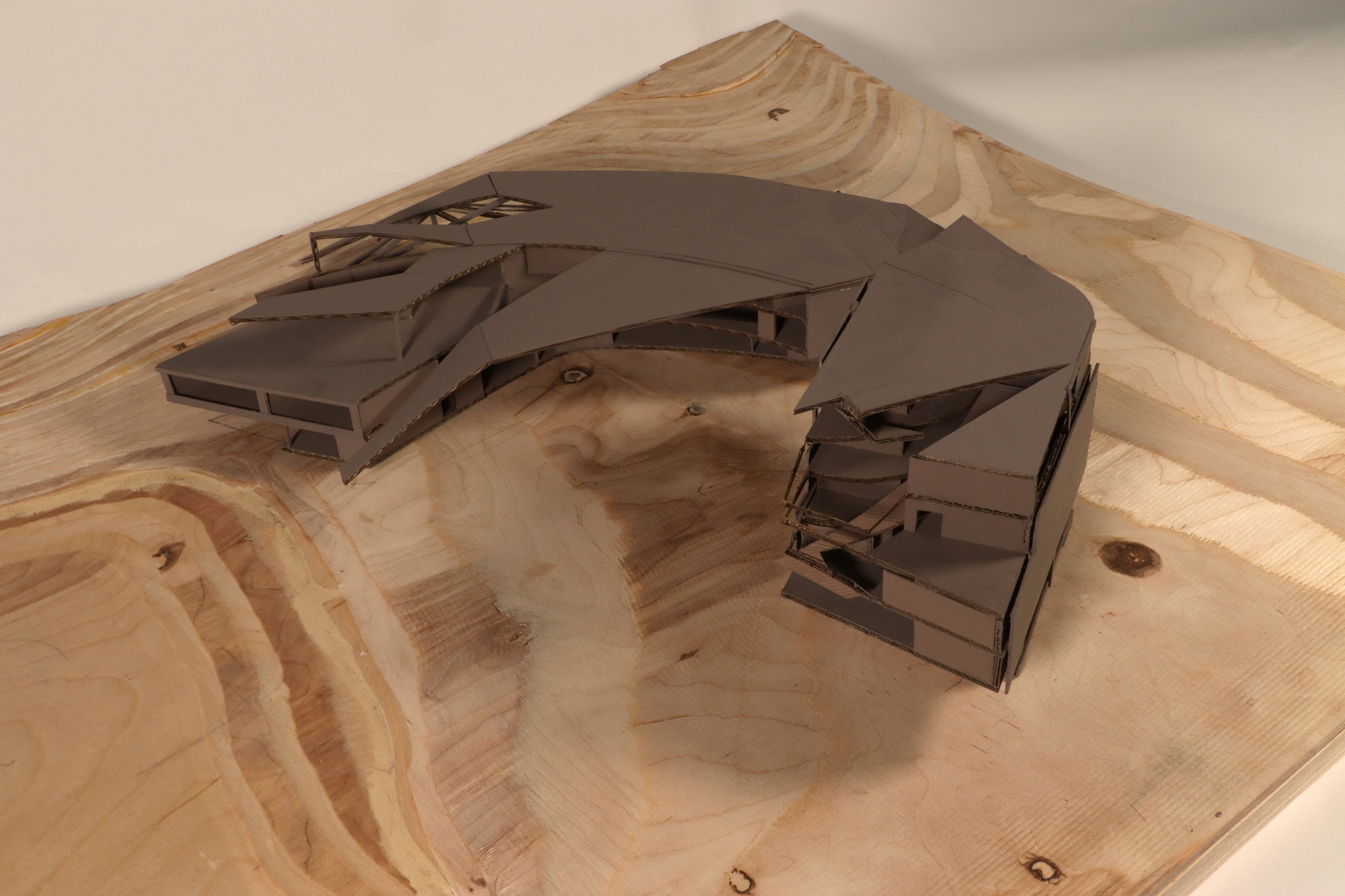 Final Model: 1/16" = 1’-0”