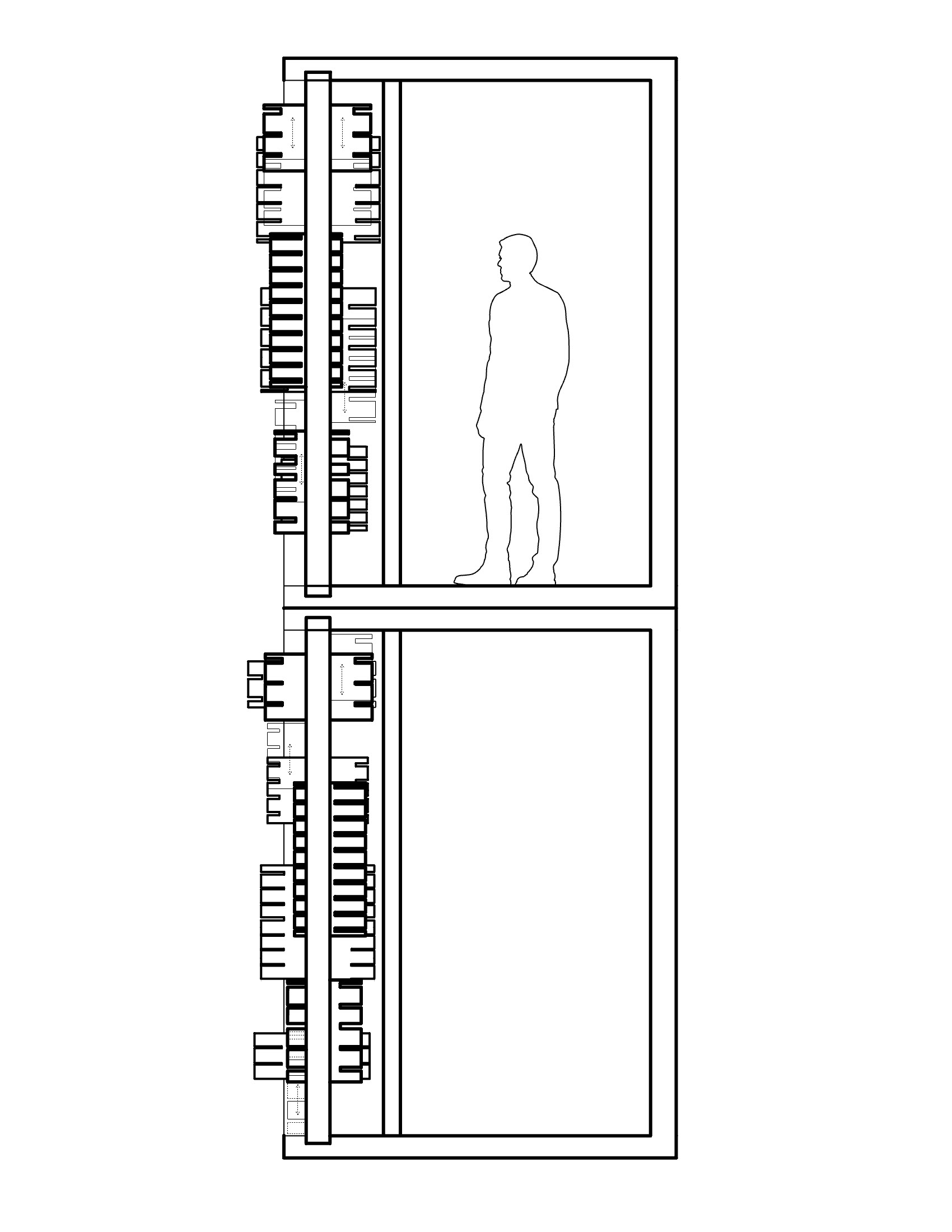 Fidget Façade Section