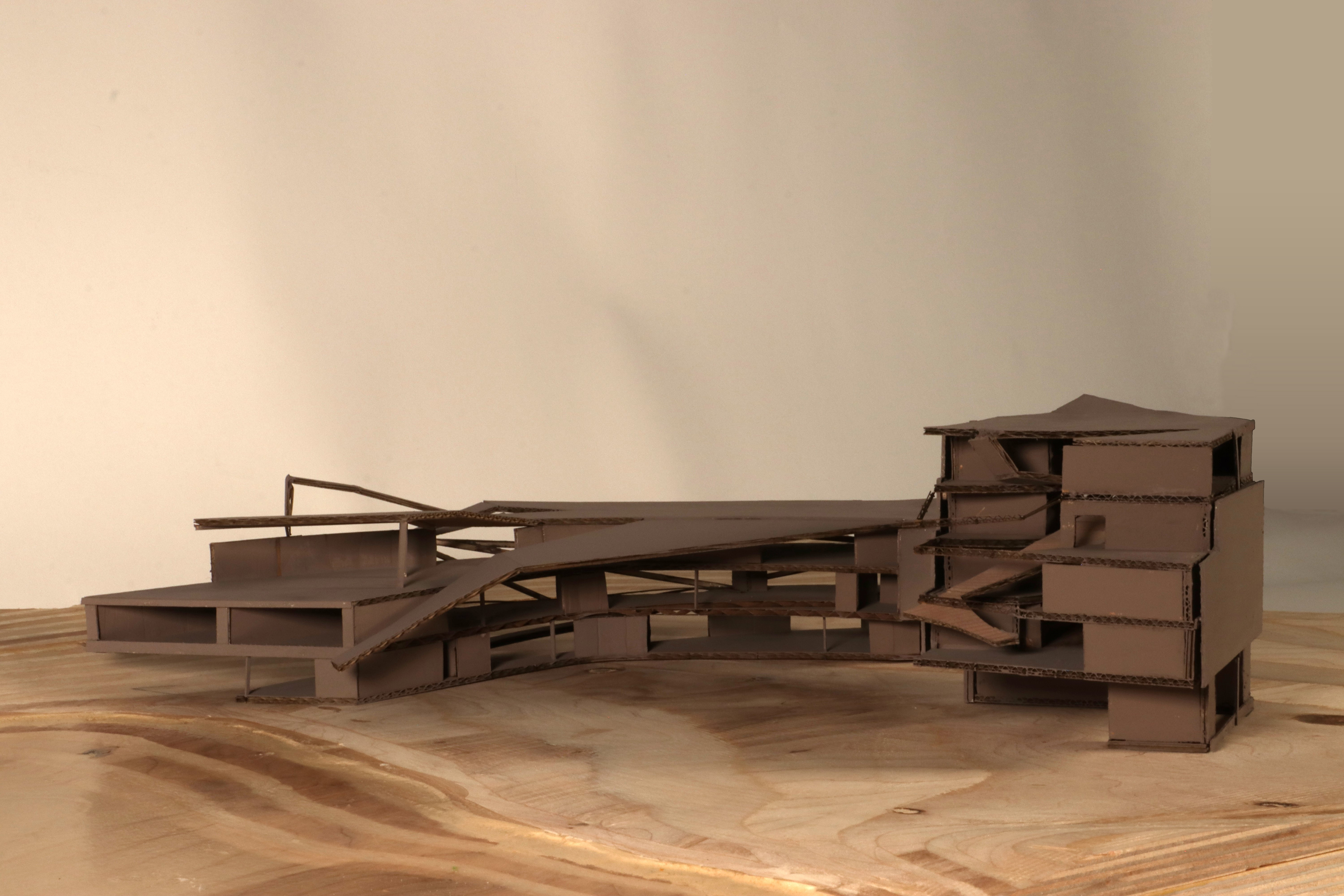 Final Model: 1/16" = 1’-0”