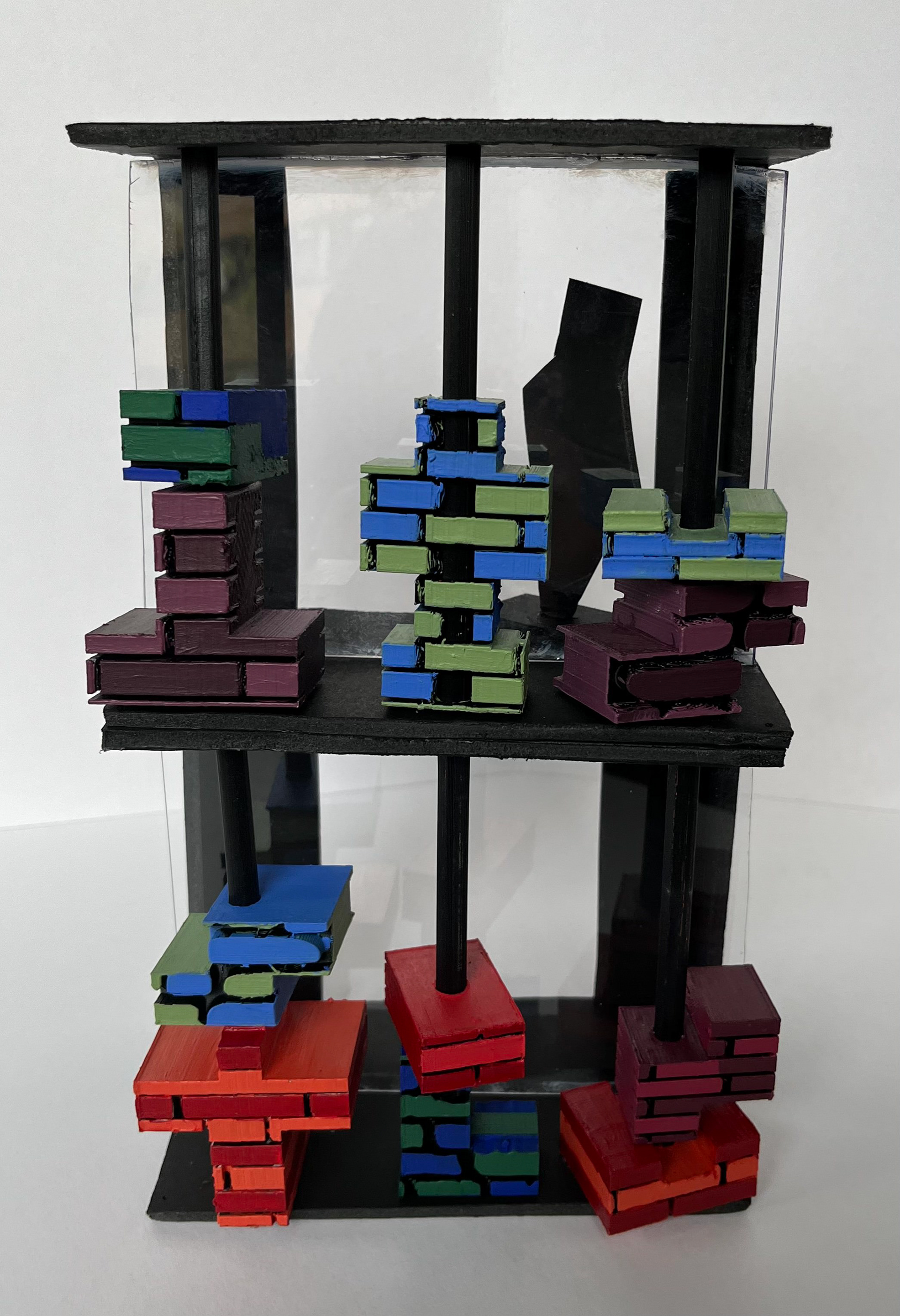 Fidget Façade Physical Model Front