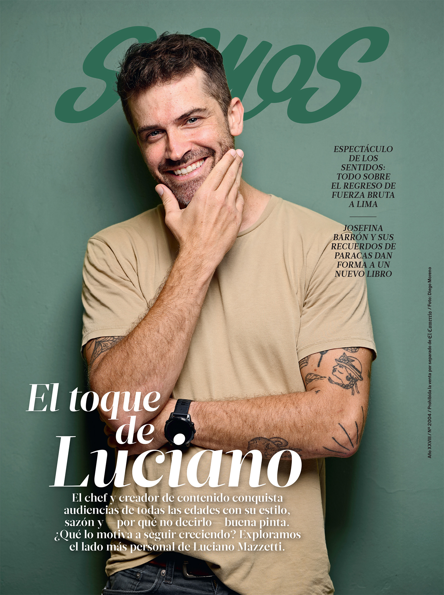 Luciano Mazzetti - Chef, Model and Tv Celebrity