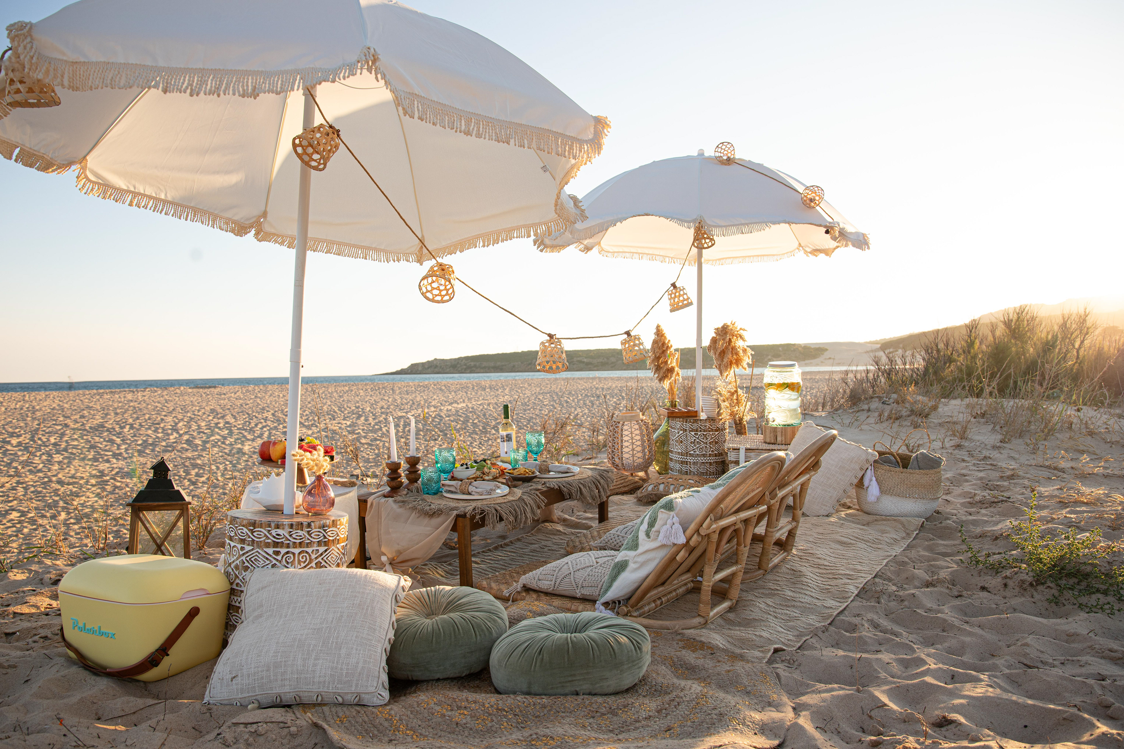 Luxury Picnic in Bolonia Beach, Cadiz