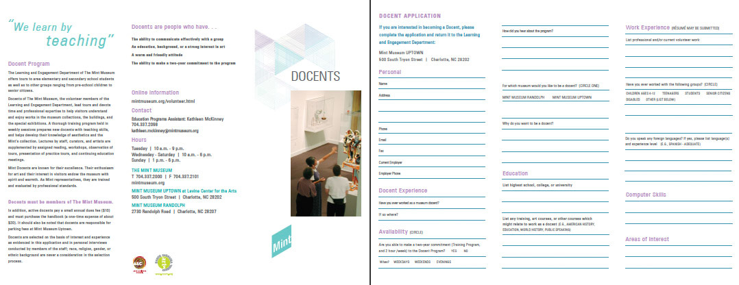 Docent Brochure
