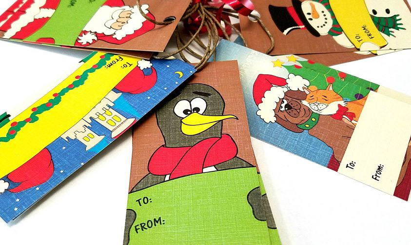 Christmas tags