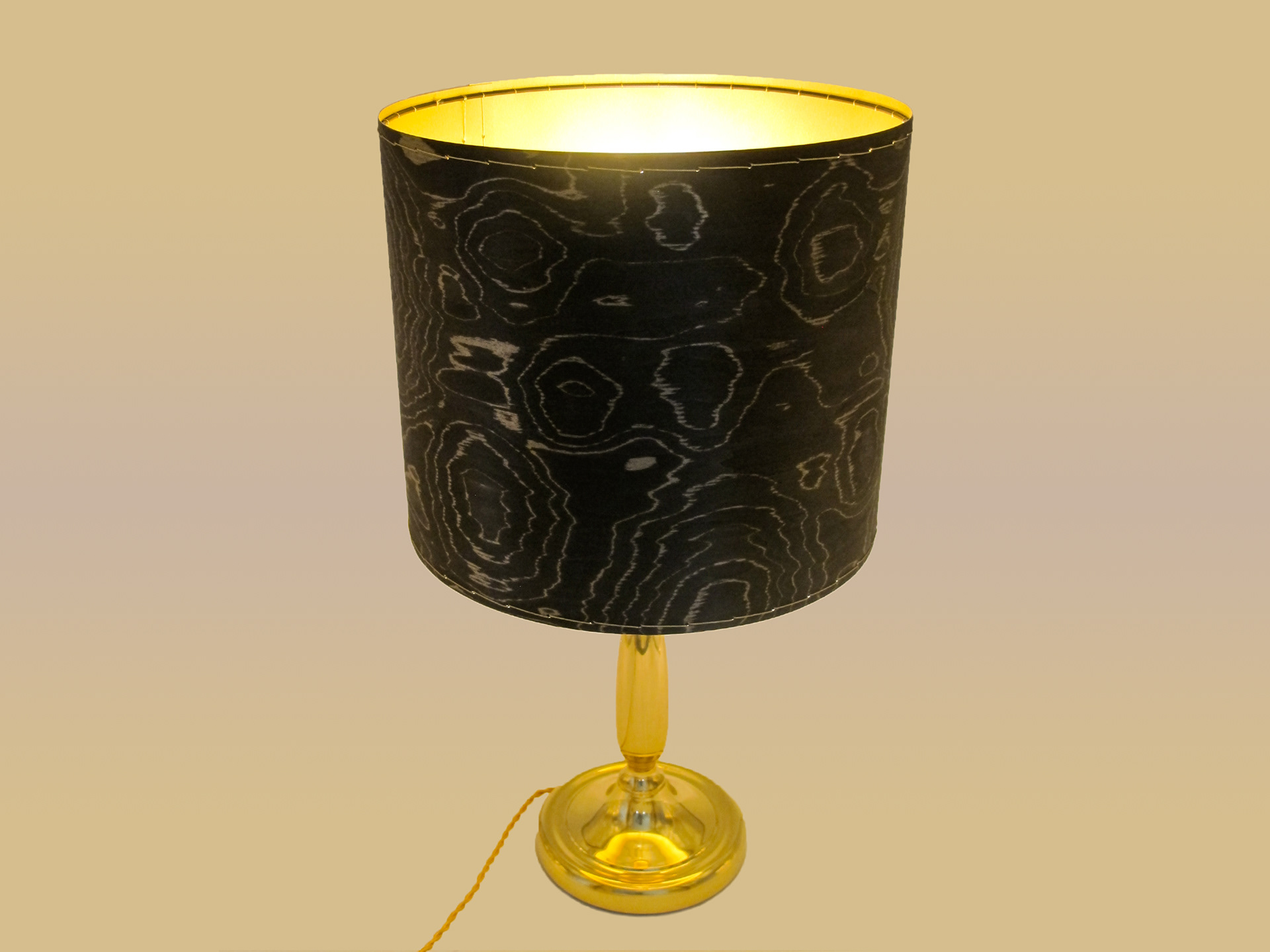 Après (motif "Golden Moon", placage de bois)