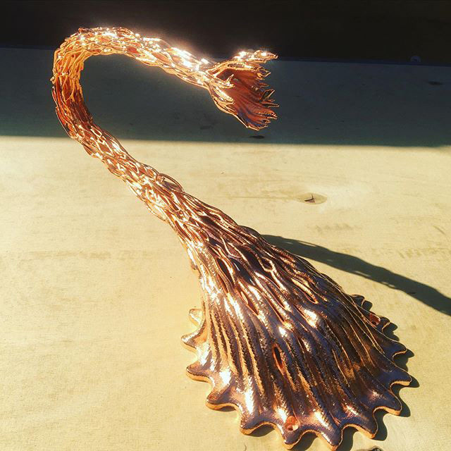 electro plated 3d print