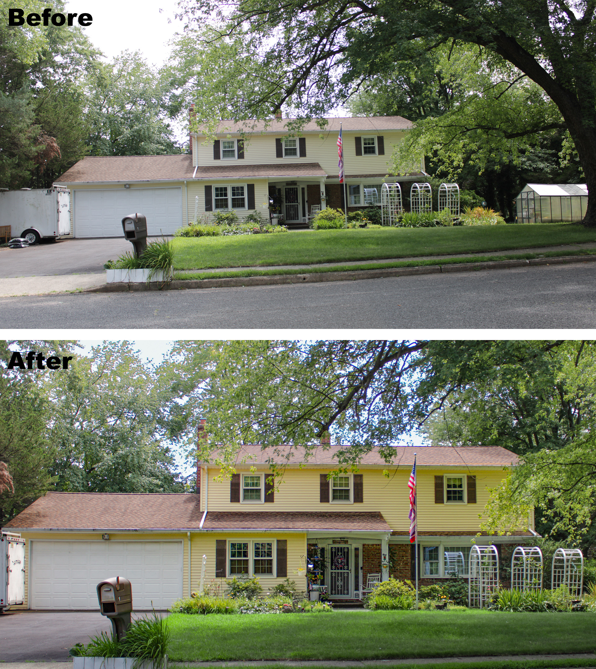 Raw vs Edited Property Photo