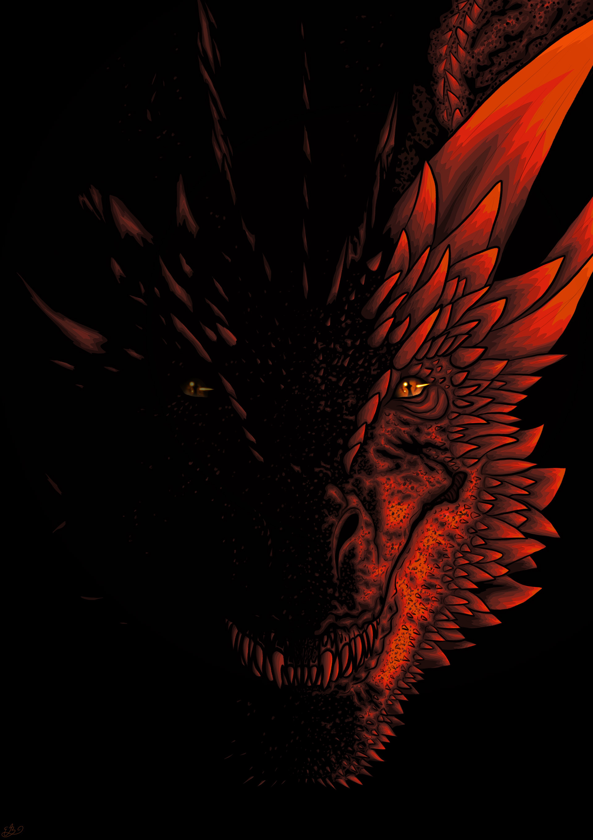 Drogon from GOT (2)