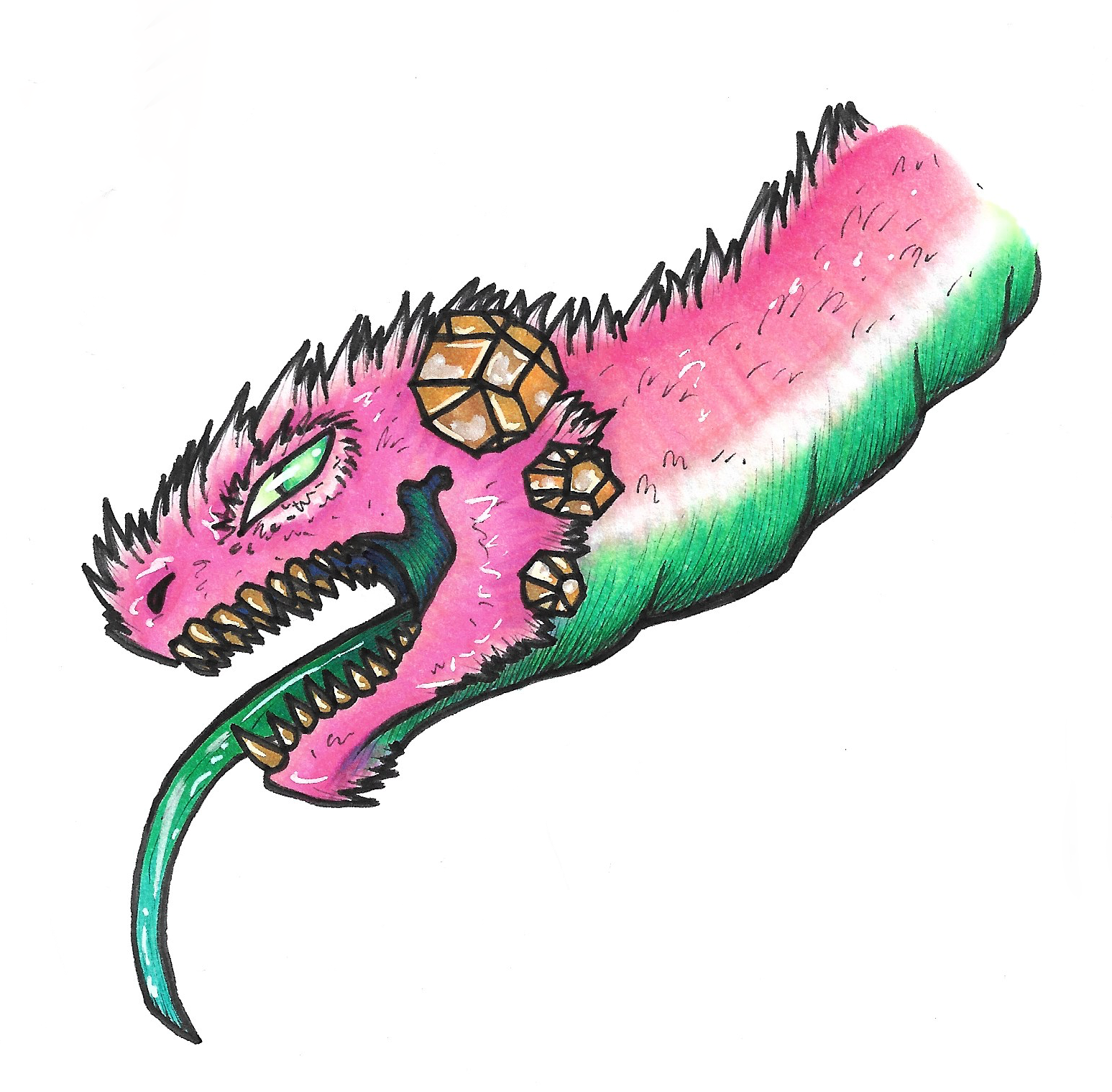 Watermelon Tourmaline