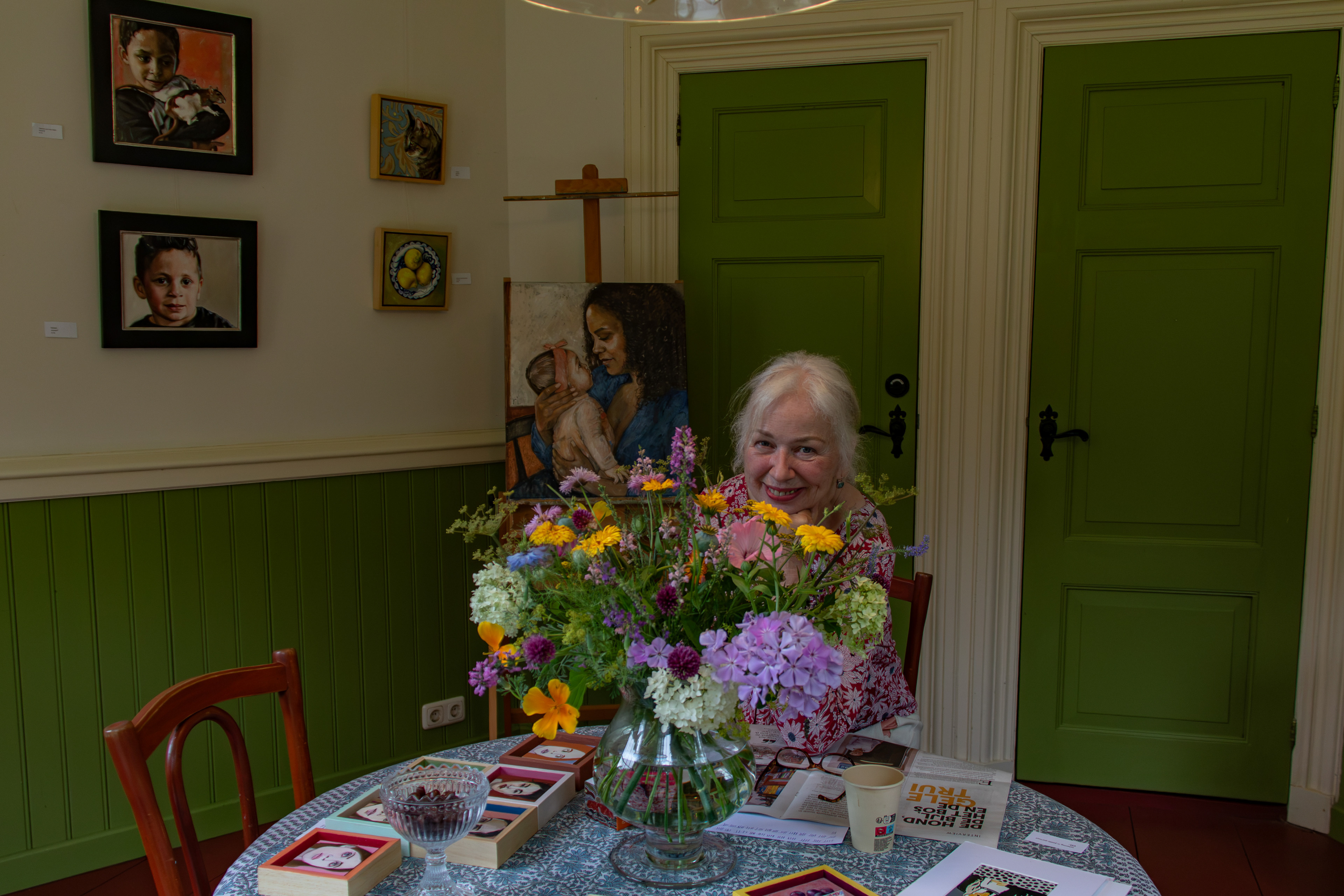 Rimke van der Laan Portret en landschappen schilderen