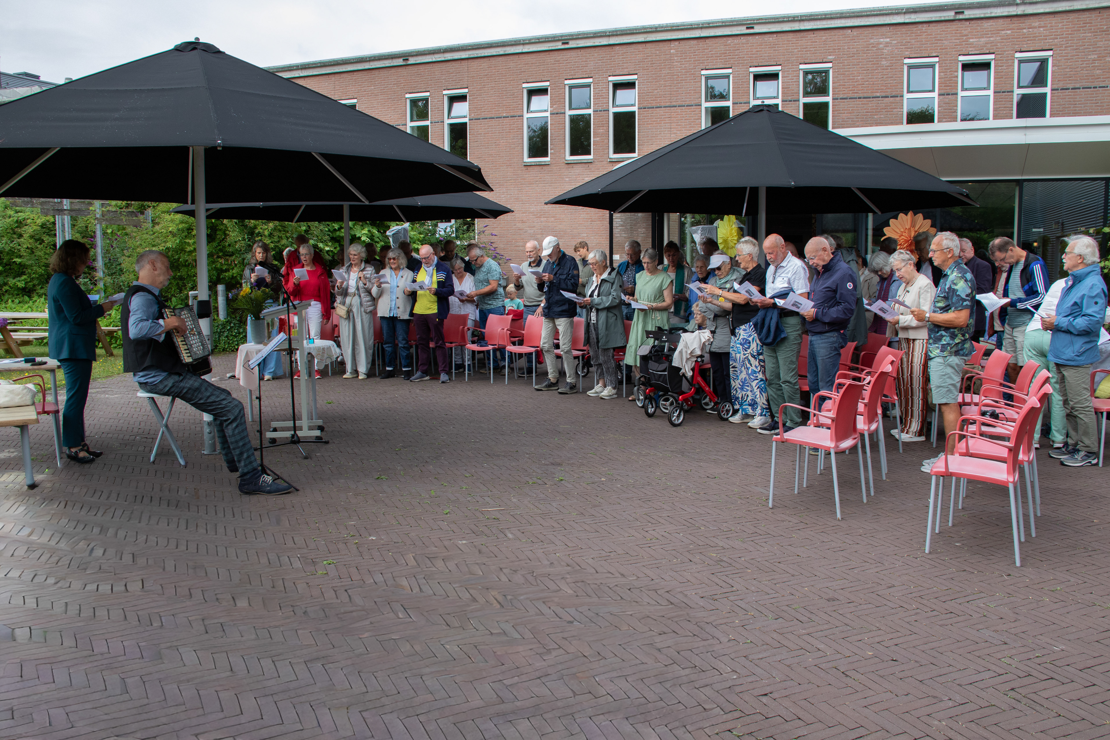 Openluchtdienst Beetsterzwaag voorganger ds.Hester Woude