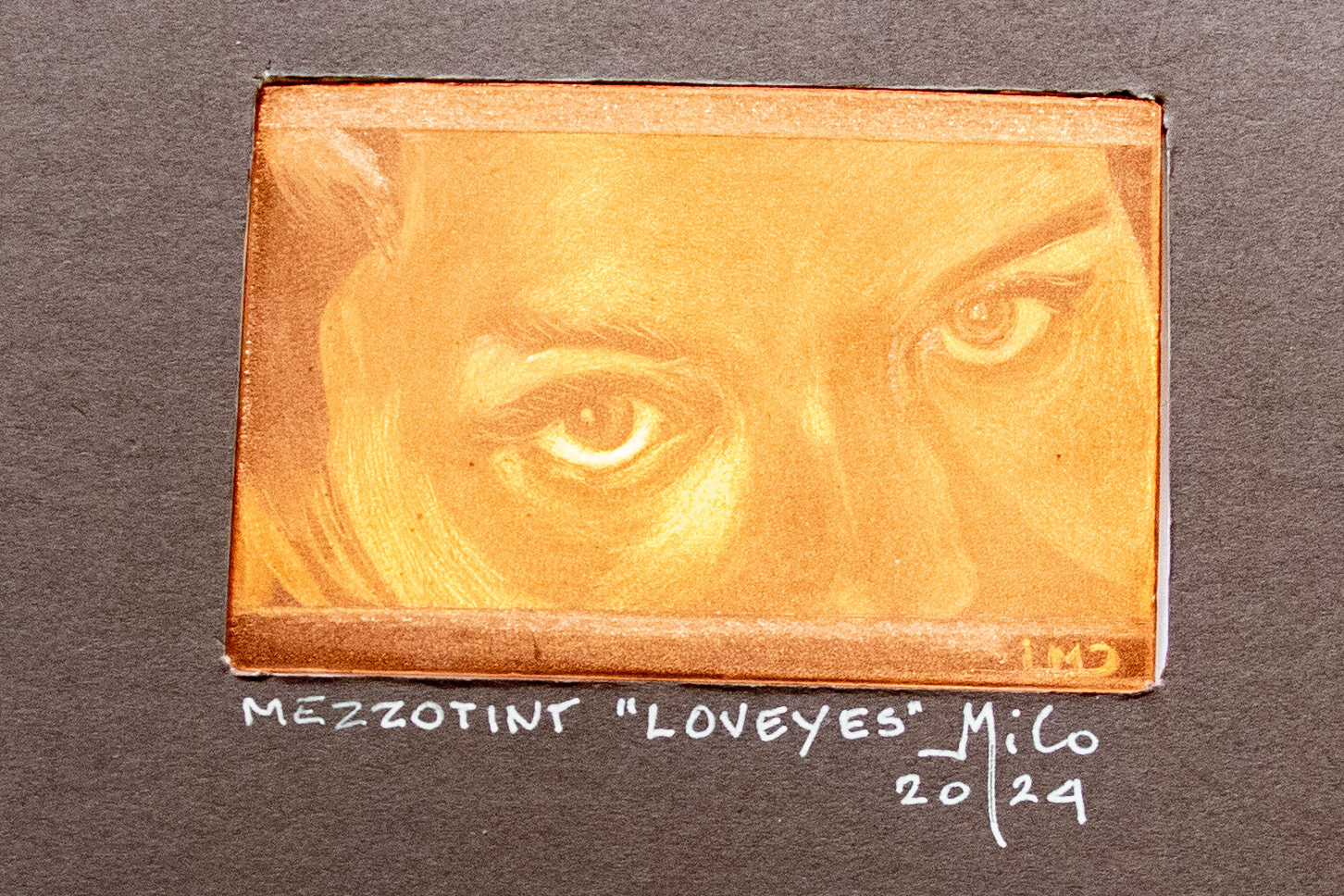 Michel Coetsier-Mezzotint artist