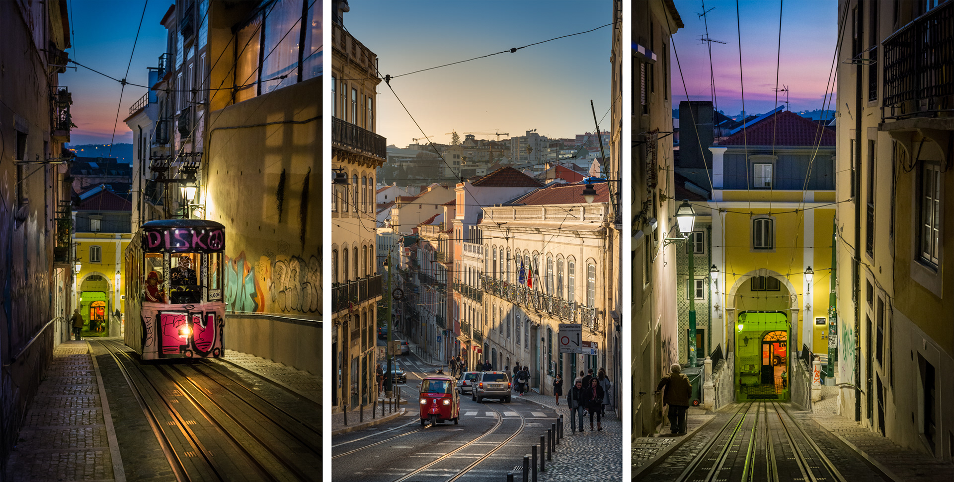 LISBON | DISKO TRAM & CALÇADA DO COMBRO & CALÇADA DA BICA PEQUENA