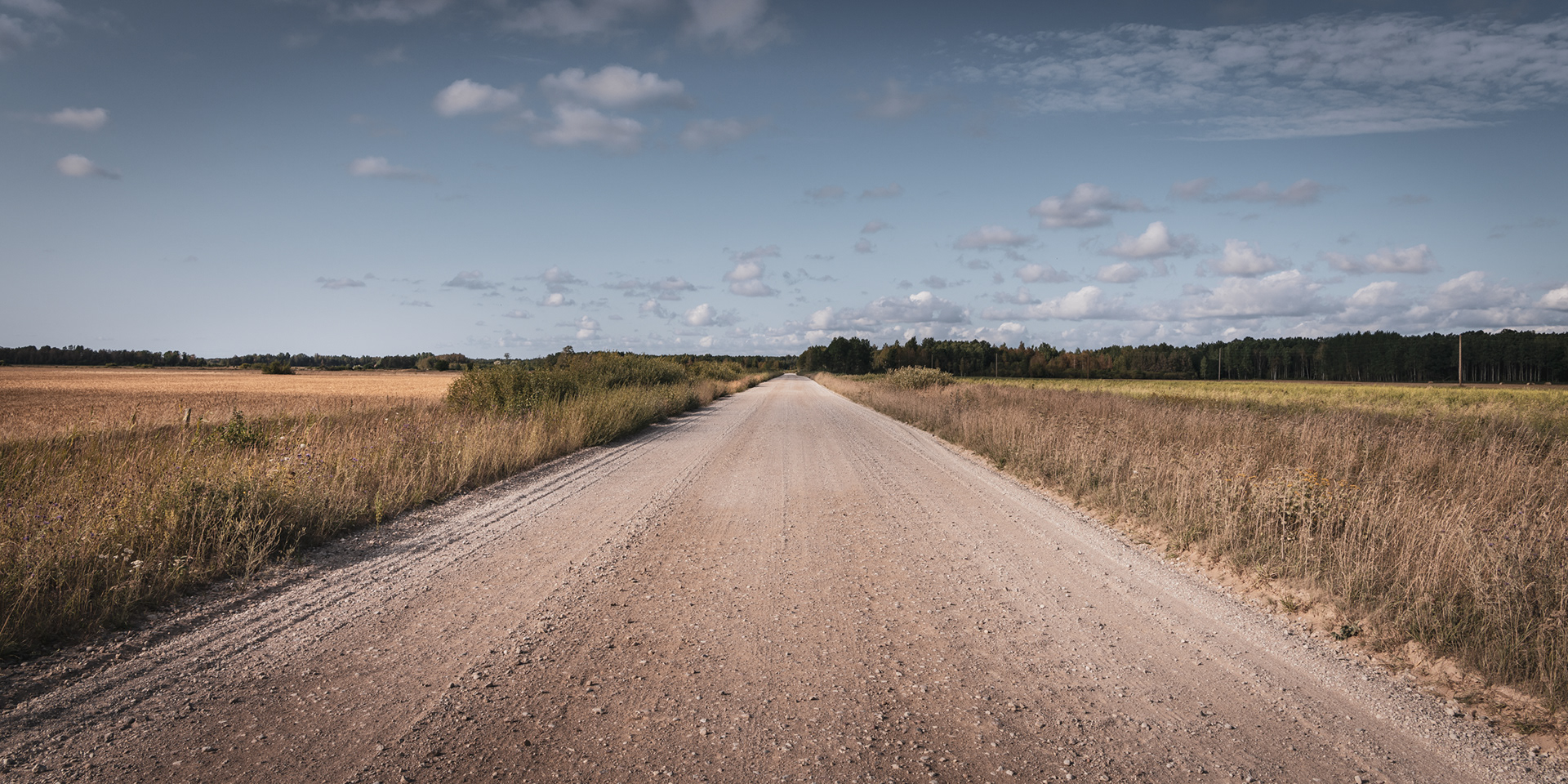 LATVIA | GRAVEL ROAD