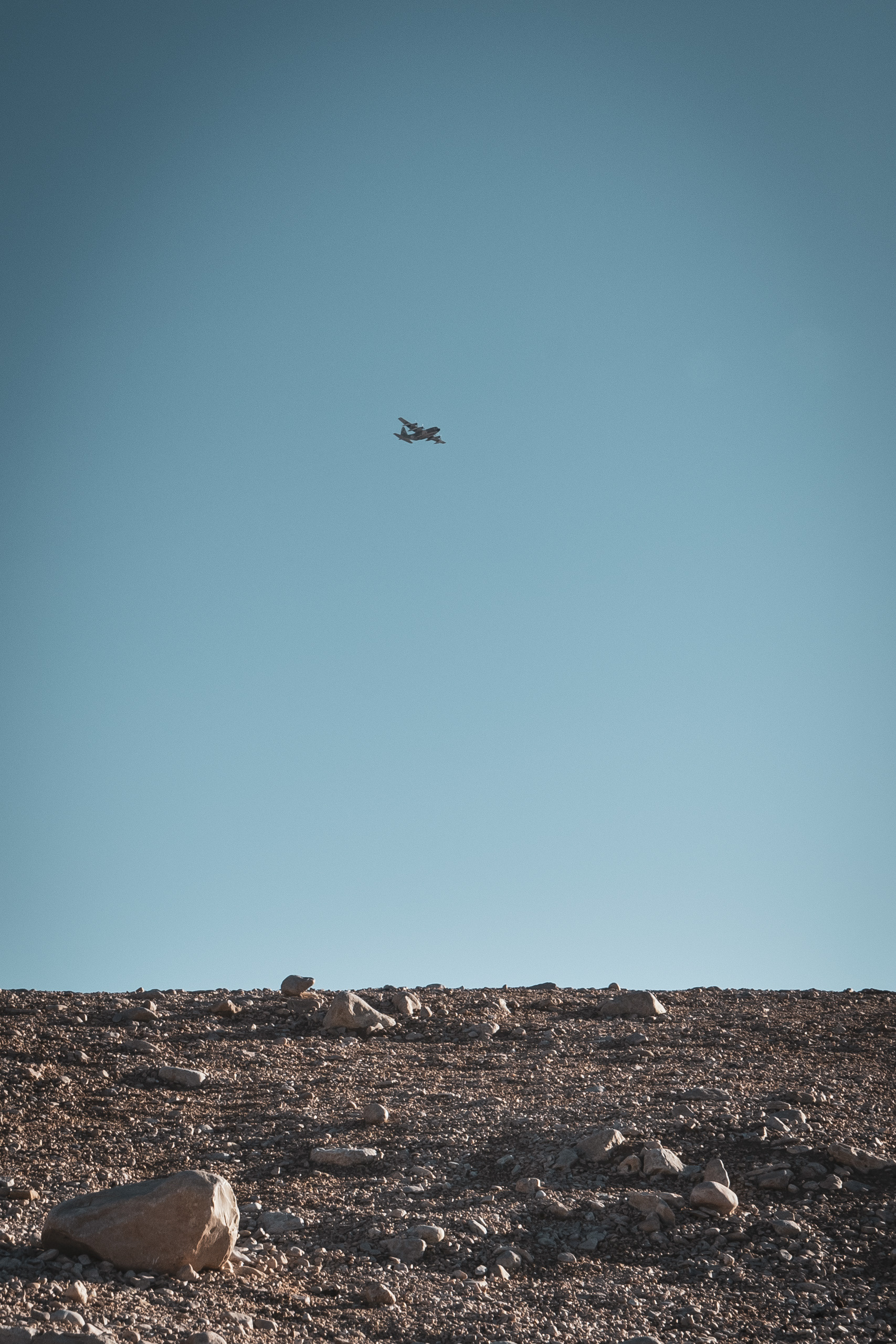 ISRAEL | NEGEV DESERT MILITARY AIRPLANE