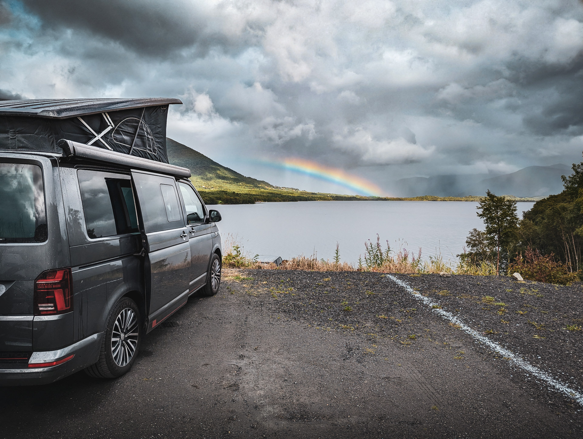 NORWAY | CAMPSITE RAINBOW