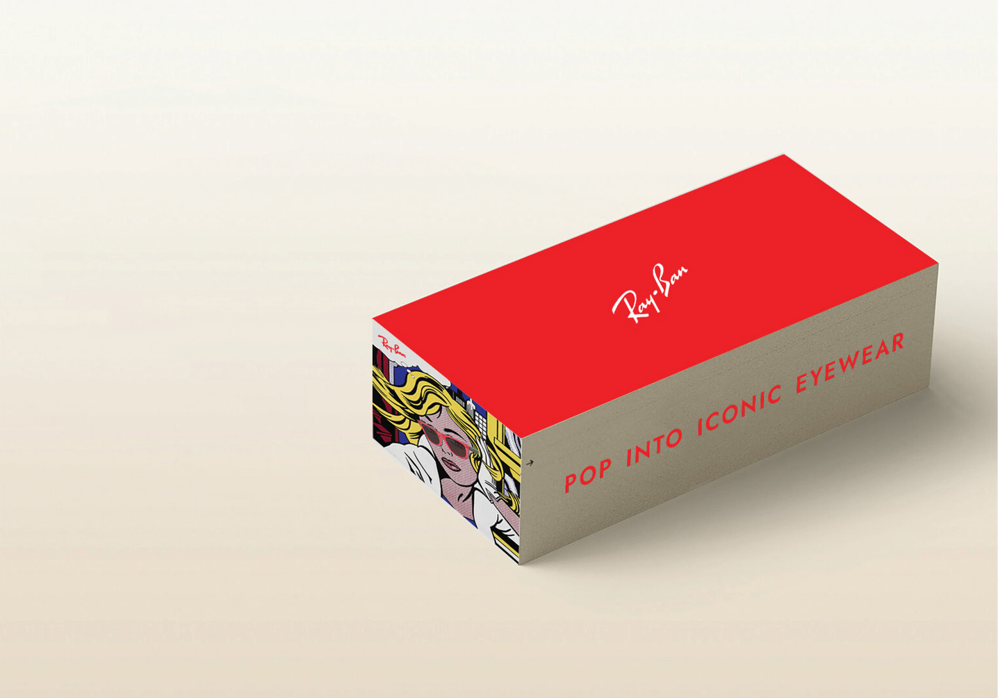 Pop into Iconic Eyewear,  Product Packaging, Mock up