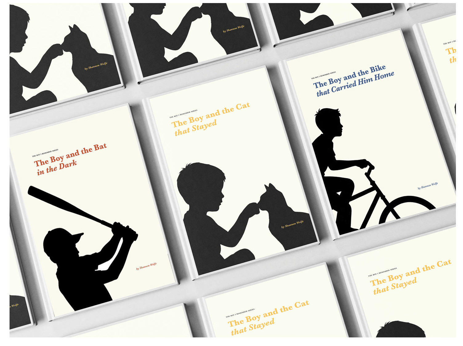 The Boy I Remember Series, Front Covers