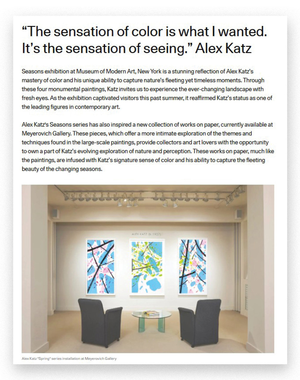 Viewing room (online exhibition)