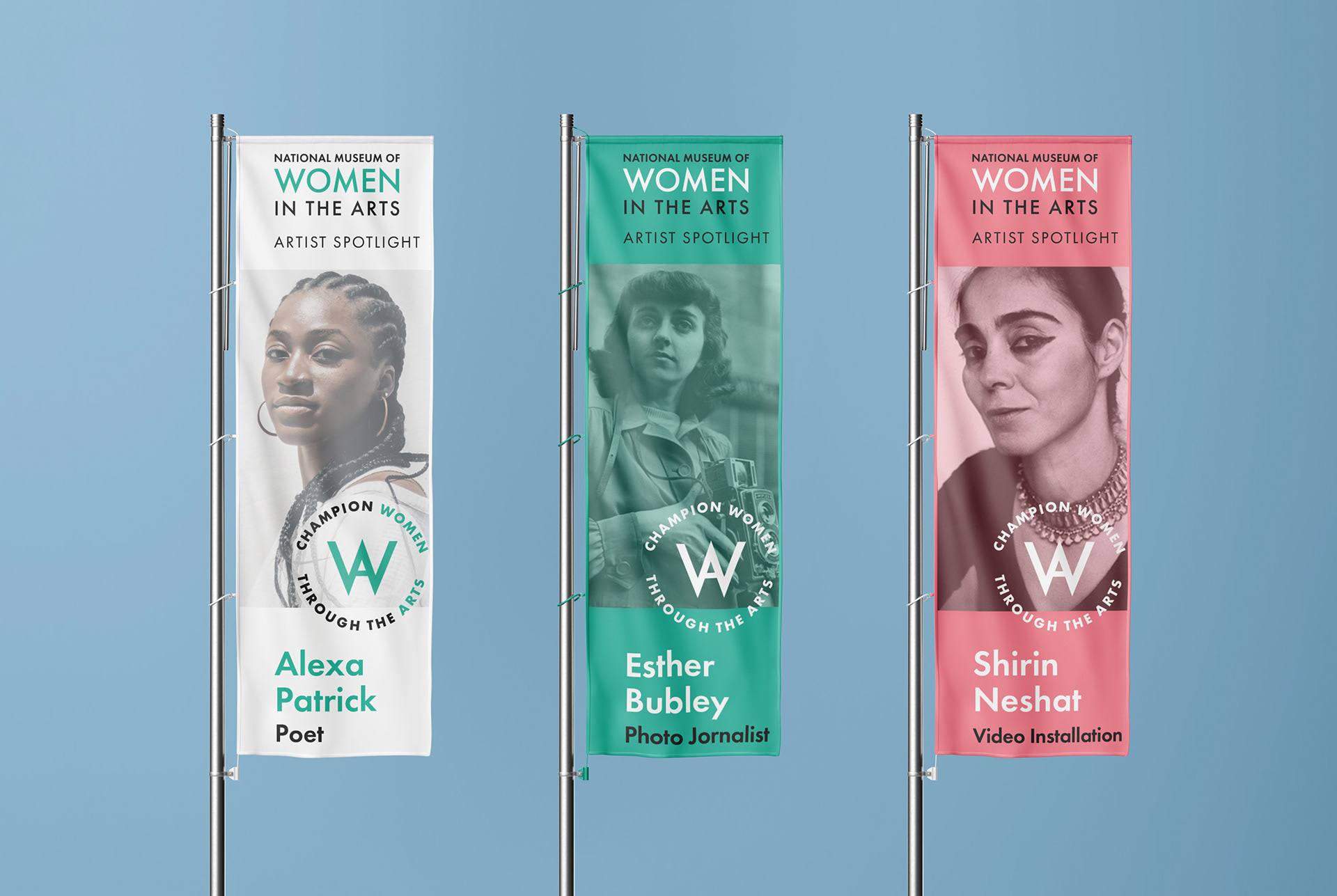 NMWA Spotlight Artist Flag Campaign