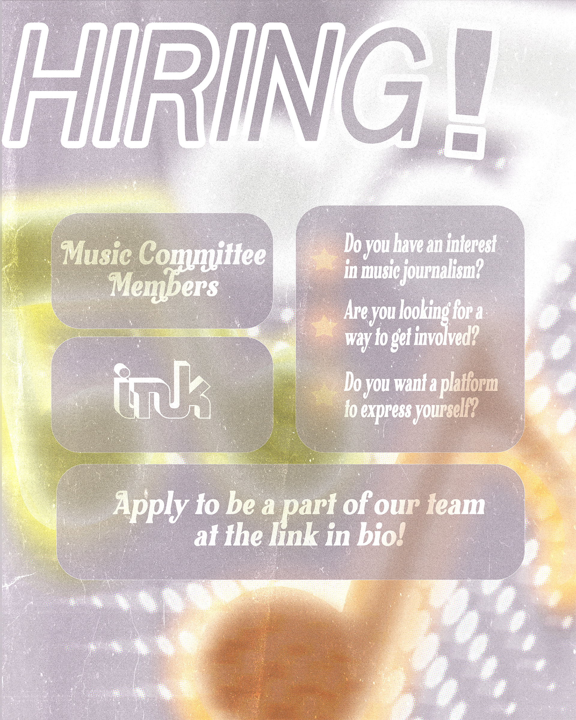 Hiring Ad for Ink Magazine, 2023
