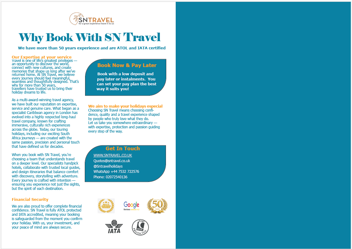 Tour Brochure