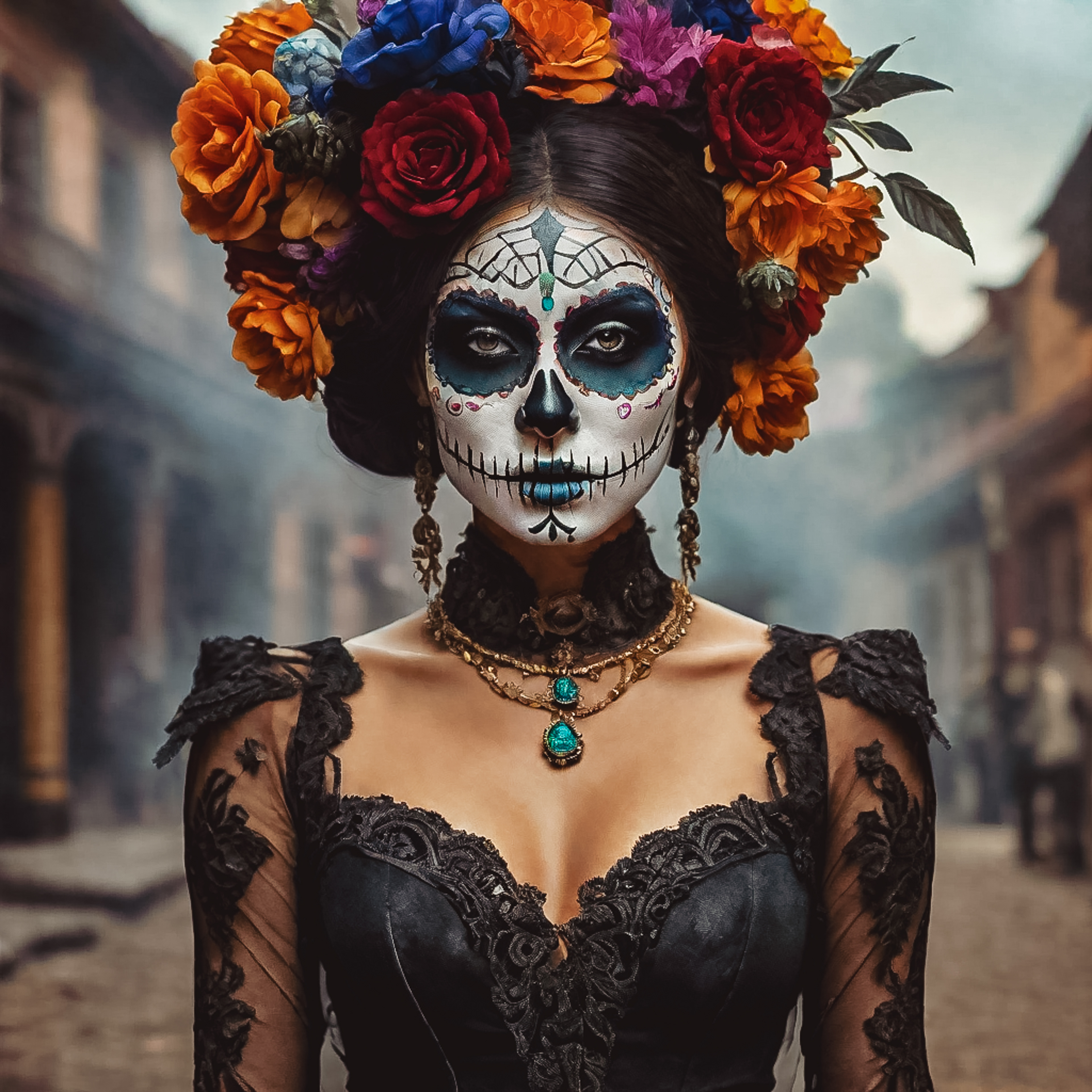 Women and Men for Día de los Muertos | © Artwork by Cetti Lipari