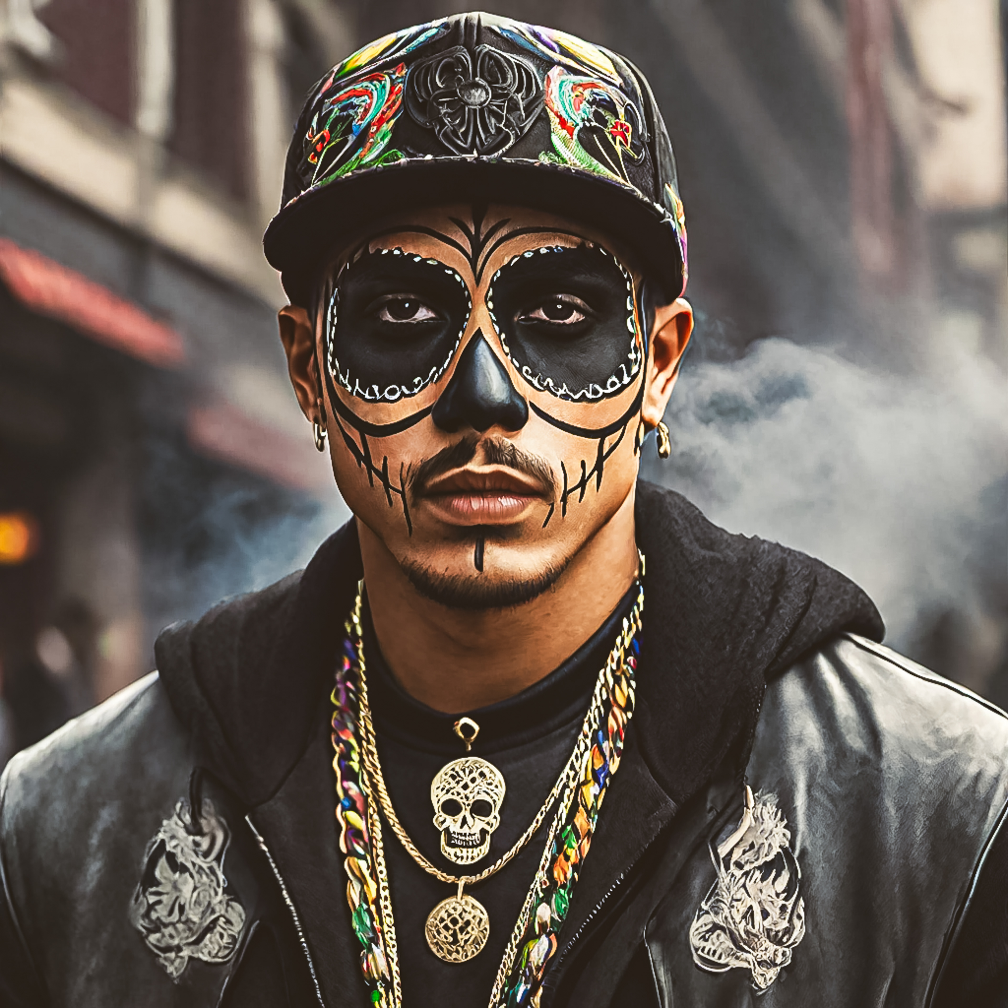 Hip Hop and Día de los Muertos | © Artwork by Cetti Lipari
