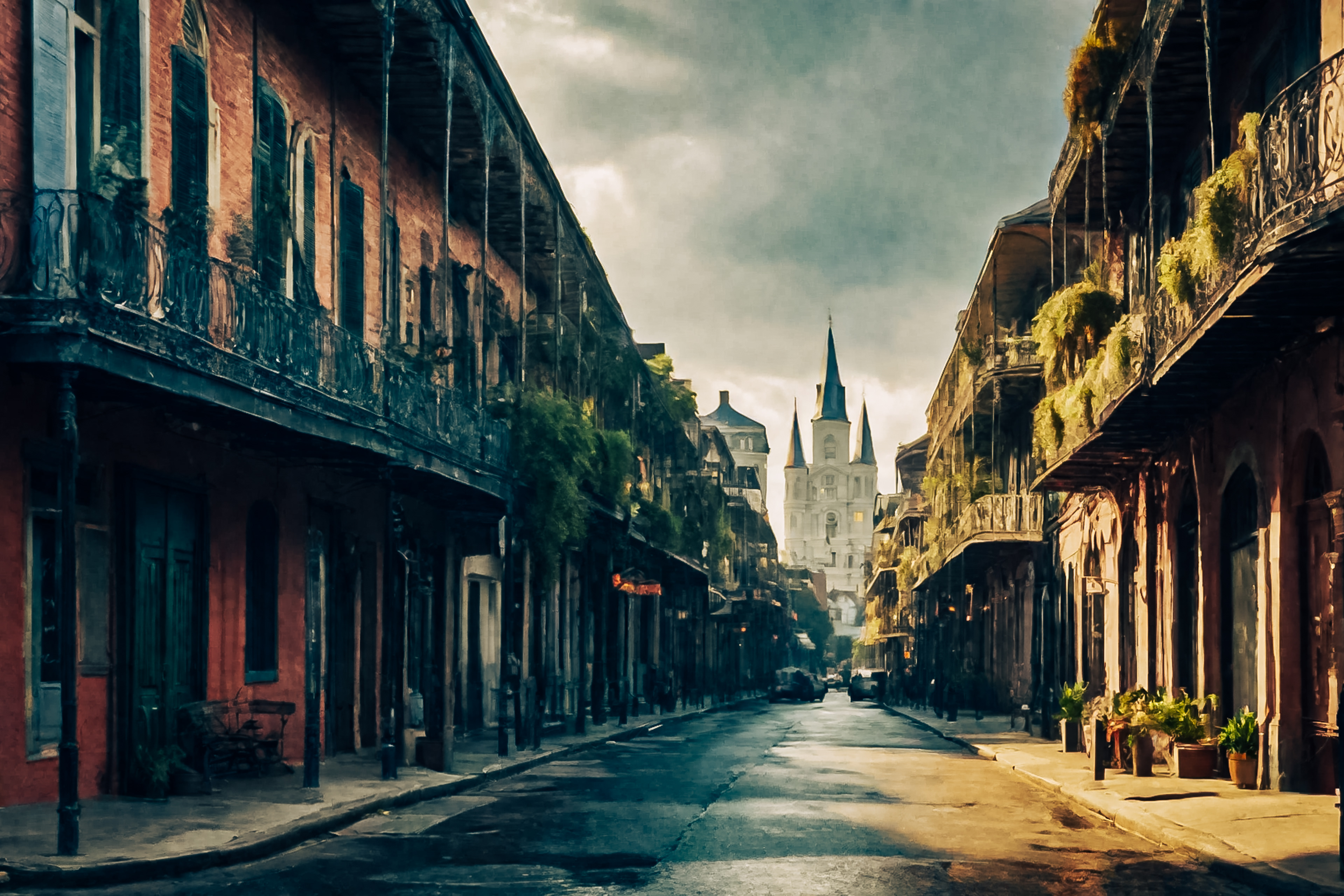 New Orleans dreaming | © Artwork by Cetti Lipari